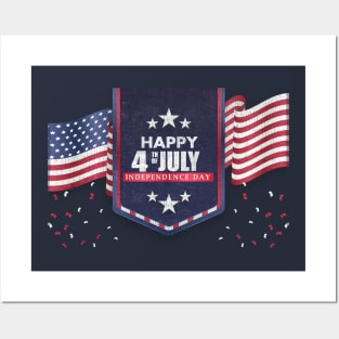 4th of July - Independence Day Posters and Art